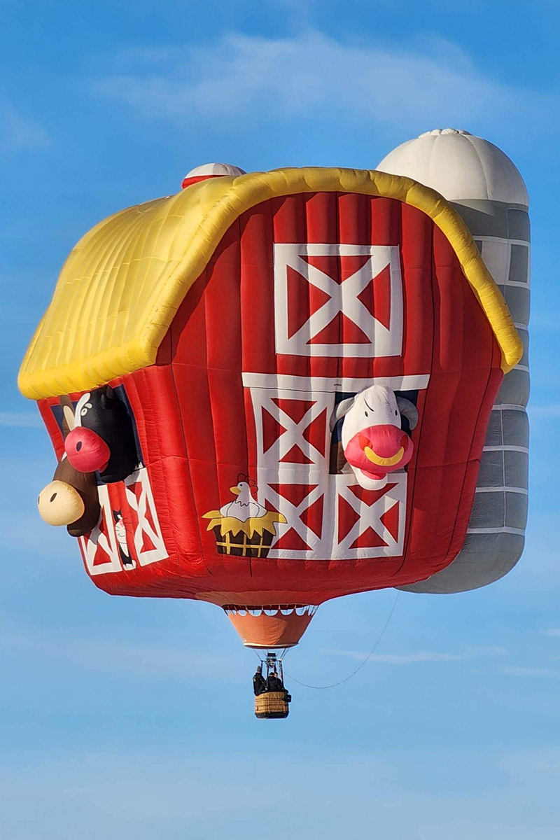 Barnstormer Fun Shaped Hot Air Balloon