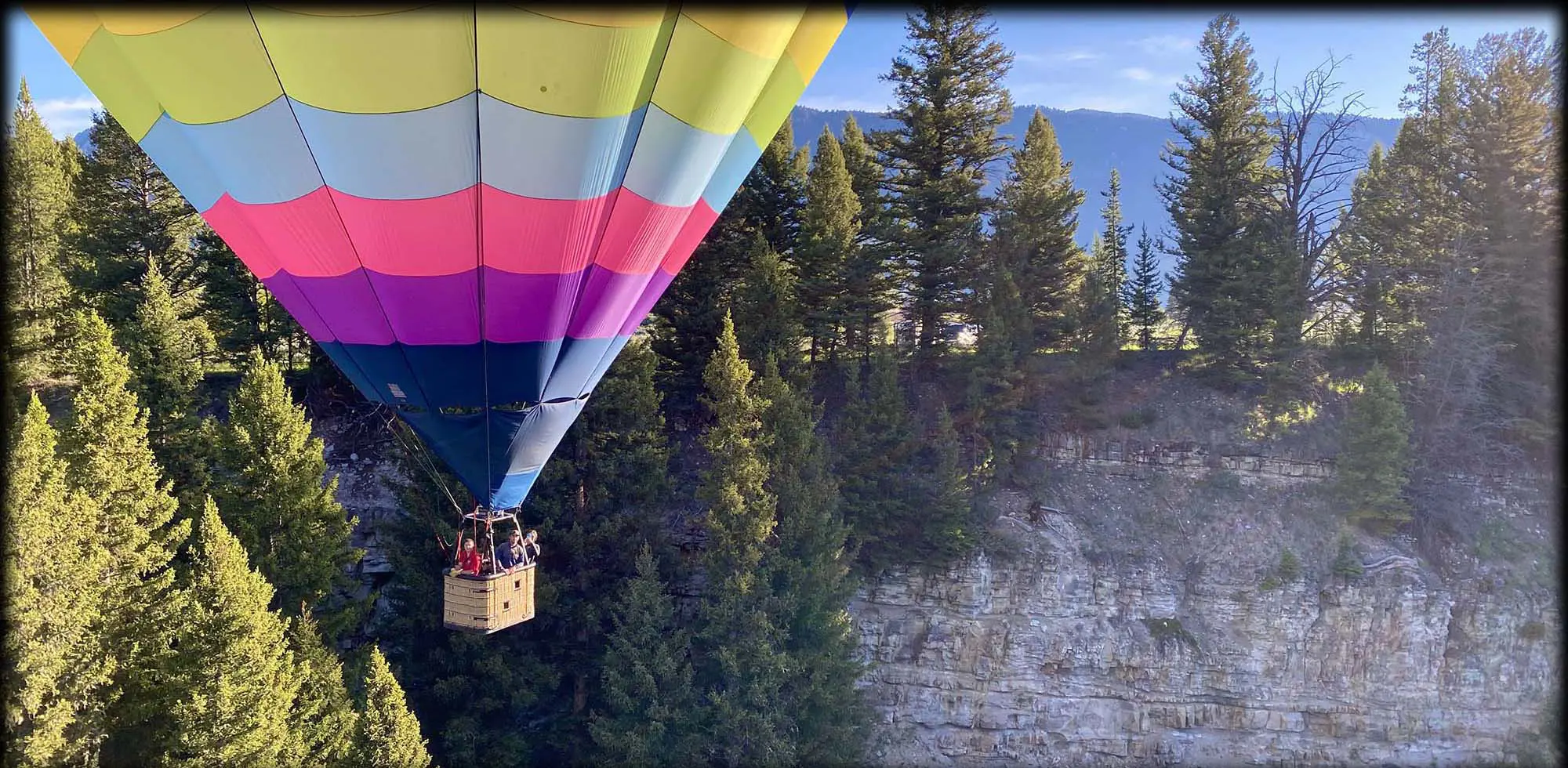 Gallatin Canyon Hot Air Balloon Ride