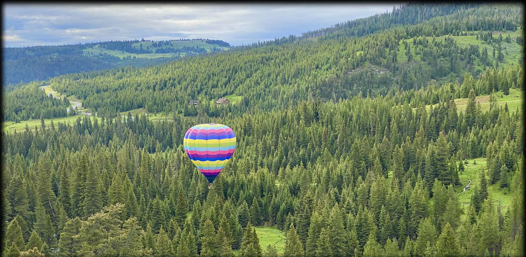 Mountain Views Hot Air Balloon Ride